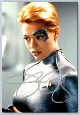 Jeri Ryan Autographed Photo Star Trek Voyager Seven of Nine Actress picture