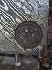 Real Forged Damascus Beskar 2lb The Mandolorian Star Wars 1 Of 19 picture