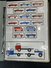 1974 Chevrolet Truck Sales Album  - Original Loose Leaf Pages From Dealer Album picture
