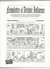 Fanzine NEWSLETTER OF ARTISTIC INFLUENCE #45 - November 2009 picture