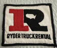 Vintage Ryder Truck Rental Patch  picture