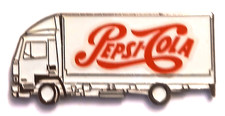 PEPSI COLA TRUCK RARE VGT PEPSI DELIVERY PIN PEPSI PINS PEPSI COLA HAT LAPEL PIN picture