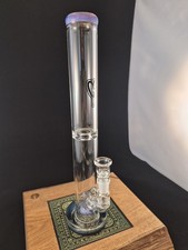 C2 Custom Creations Heady Glass Pipe, Bong 14mm Slide NEW picture