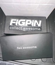 FiGPiN XL Logo Pin LE 1000 Exclusive. Locked Brand New. .  picture