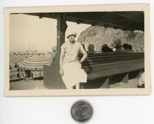 Old 1925 photo / CATALINA ISLAND Boardwalk Man in Drag Plans to Steal a Sailboat picture
