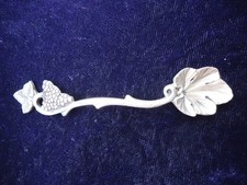 Vintage Topazio (Portugal) Silver Plate Spoon Grapevine Pattern picture