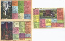 Yosemite Falls Park (3) Too Busy to Write 1939 Linen Postcards 9A-H PET RESCUE picture