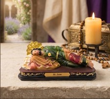 Sleeping st joseph 5 inch statue figurine San Jose Durmiendo religious gift picture