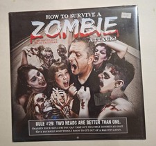 2014 How to Survive a Zombie Attack 16 Month Wall Calendar - SEALED picture