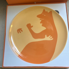 Haas Brothers Plate Huggsy Bouges Orange Limited Edition  in box picture