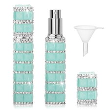 TTOYOUU Travel Perfume Atomizer Refillable Bottle, 0.4 Ounces, 1Pc-Mint Green  picture