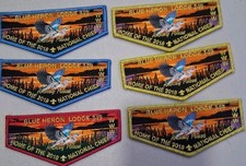 Blue Heron Lodge 349 6 2018 National Chief Anthony Peluso OA Flap picture