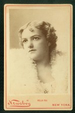 S8, 803-06, 1890s, Cabinet Card, Della Fox (1870-1913) Stage Actress picture