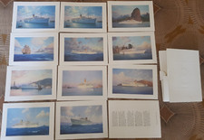 1999 - CRUISE COAST - NO.10 POSTCARDS - STEPHEN J. CARD - PAINTING REPRODUCTION picture