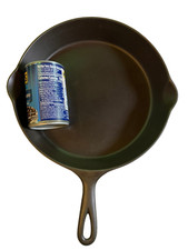 FINE THIN LIGHT SMOOTH Favorite Piqua Ware Cast Iron Skillet Frying Pan OHIO #10 picture