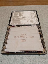Lewis Rose & Co Ltd Sheffield 12pc Real Stag Horn Stainless Knife & Fork Set picture