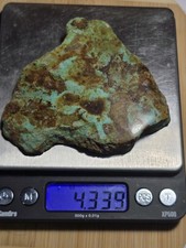 Kingman, Phoenix Rising Polychrome Turquoise Rough. 4.34 Oz Or 123 Grams. #99 picture