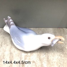 Royal Copenhagen B&G BING & GRONDAHL Denmark #1808 Seagull Porcelain 5.5