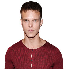 Finn Bennett (Red Top) Half Body Buddy Cutout picture