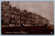 Antrim Northern Ireland Postcard Lansdowne Crescent Portrush c1920's RPPC Photo picture
