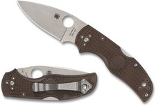 SPYDERCO Native 5, Brown FRN Handles, CPM 15V Steel, Sprint Run C41PBN15V5 L@@K picture