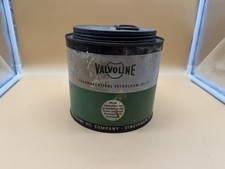 Vintage Rare Early Valvoline Petroleum Jelly  Tin Can Empty picture