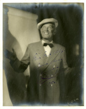 Maurice Chevalier by D' Ora, Handwritten Ship Vintage Silver Print Print Print picture