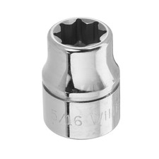 Williams 5/16 Shallow Socket 3/8 Drive 8 Point picture