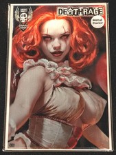 Deathrage #6 IT Killer Clown Pennywise METAL Close Up Shikarii #4/20 Rare Book picture