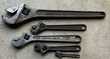 VTG Crescent Tool Co Adjustable Wrench Lot 18” 12” 10”8” & 4” picture