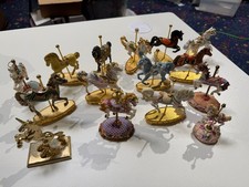 Lot Of 15 different Carousel Horse Figurines picture