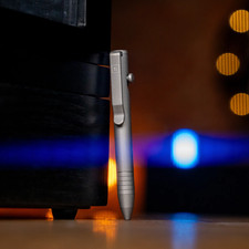 Big Idea Design Mini Bolt Action Pen Stonewash Titanium Accepts D1 Style Refills picture