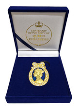 Queen Elizabeth II Centenary Cameo Brooch 2026 UK Commonwealth picture
