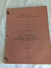 1925 booklet European Commercial US Army No. 316 National Advisory Aeronautics picture