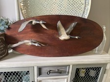 Vintage Wiedemanns Beer Sign Geese 1940 Rare Large picture