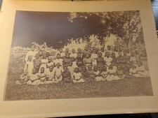 c1910's  BIG Foto-49 Young African-Boys/Girls- (School? Church Group) Rare picture