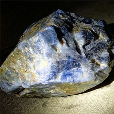 357g GENUINE 100% NATURAL BLUE  STARSHINE SAPPHIRE ROUGH GEMSTONE  202 picture