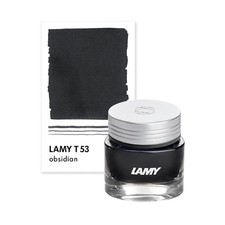 Lamy T53 Crystal Fountain Pen Ink, 30 ml, Obsidian picture
