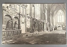 Postcard York Minster North Aisle Tombs England Arthur & Co Undivided Back picture