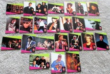 1991 Pop Rock Rap Music Cards Complete Set RARE U.K. Prince Michael Jackson $$ picture
