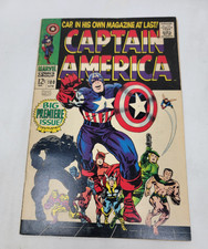 CAPTAIN AMERICA #100 Premiere Issue Kirby Classic Key Book 1968   6.0+ picture