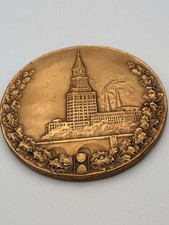 The Travelers Insurance 3 Comemorative Bronze Paperweights picture