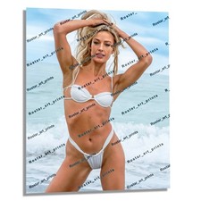 8x10 SOPHIE CUNNINGHAM Swimsuit Beach Glamor EXCLUSIVE HQ+ Photo Print SCU047 picture