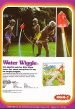 Vintage Wham-o Toys Water Wiggle Ad Reproduction Framing Print Advertising 17x12 picture