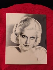 Jean Harlow Original Photo.7x8.5in Approx Clarence Bull Stamp, Double Weight. picture