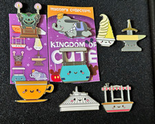 Disney Kingdom of Cute Attractions mystery 8 Pin Set picture
