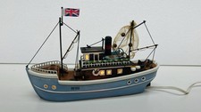 Dept Dept 56 Dudley Docker 58353 Fishing Ship Dickens Village Series Retired ‘99 picture