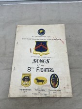 Korea War US Air Force Songs Of The 8th Fighters Book (JJ782 picture