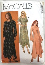 McCall's 4654 Misses Princess Seam Dress | Irregular Hem | Sizes 16-22 | Uncut | picture