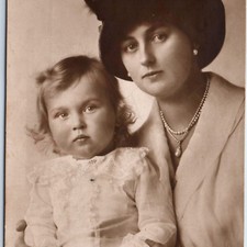 c1910s Princess August Wilhelm Prussia RPPC Alexander Ferdinand Germany Royalty picture